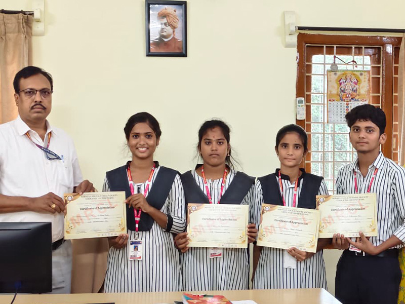 MES Celebrated World Telecommunication and Information Society Day
