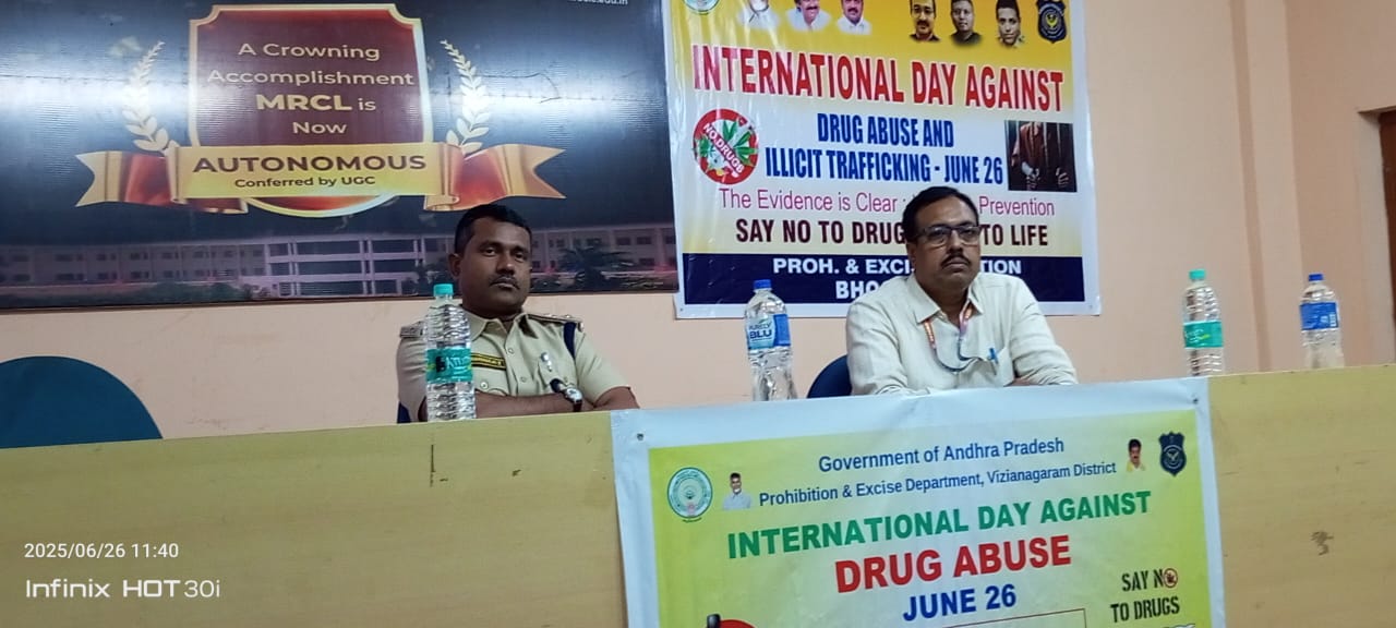 INTERNATIONAL DAY – AGAINST DRUG ABUSE & ILLICT TRAFFICKING