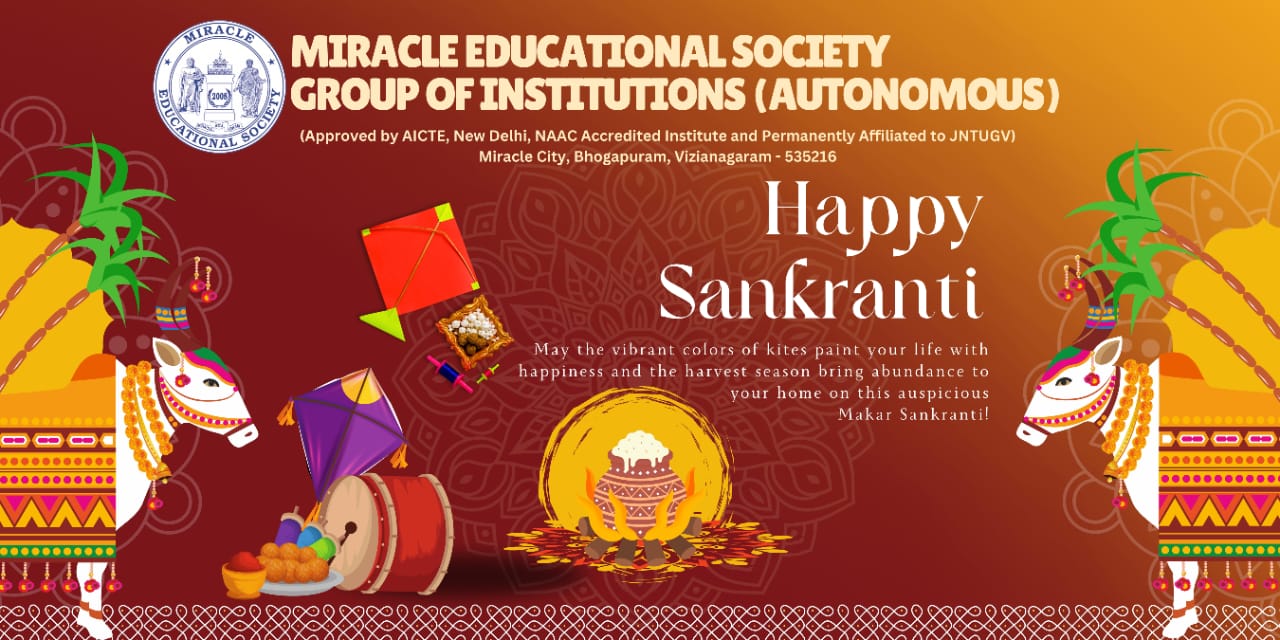 Sankranthi Sambrahulu At Miracle Educational Society Group of Institutions