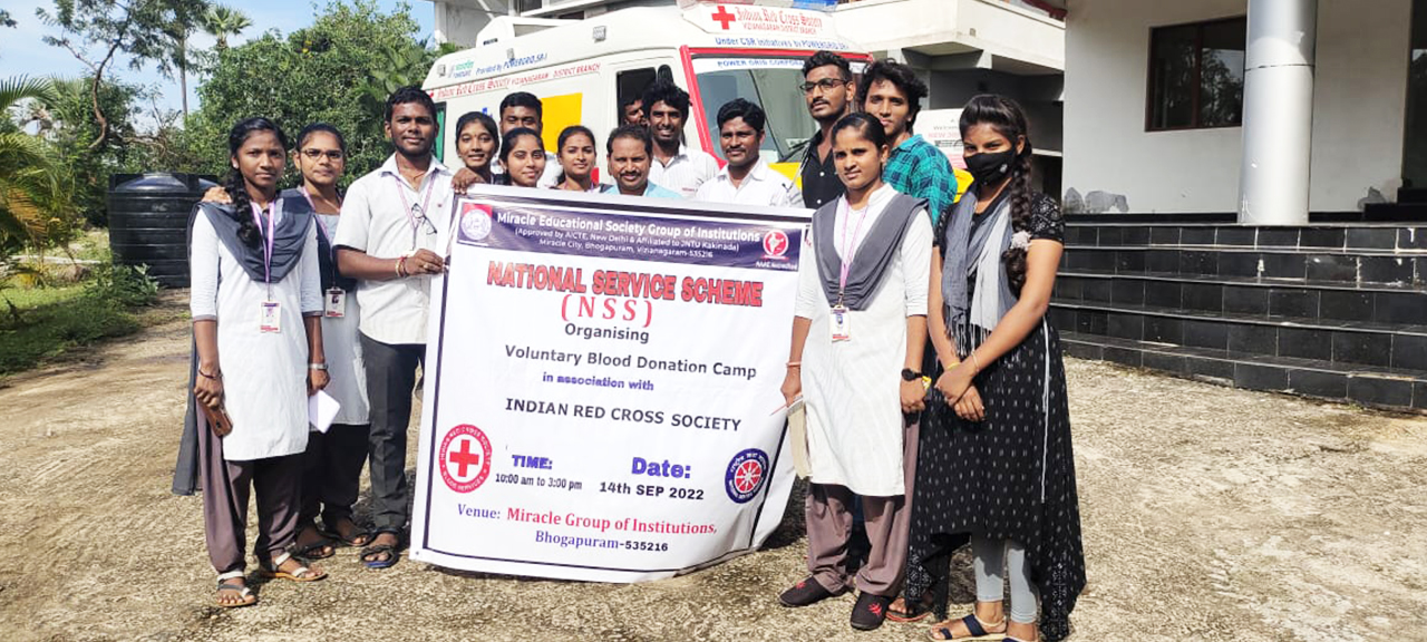 MES along with IRCS organizes Blood Donation Camp