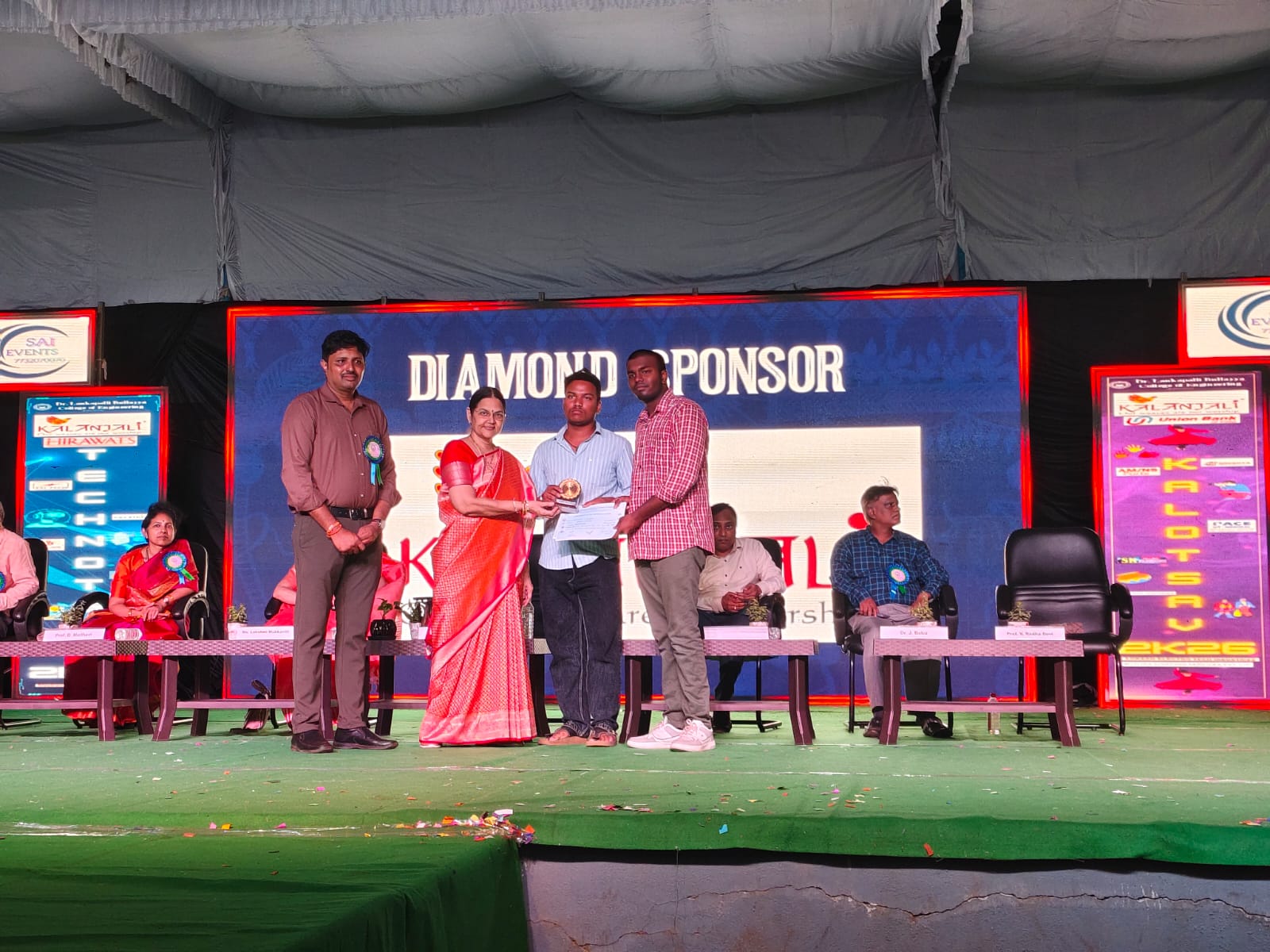 Smart Helmet Innovation – 2nd Prize at Technotsav 2K26