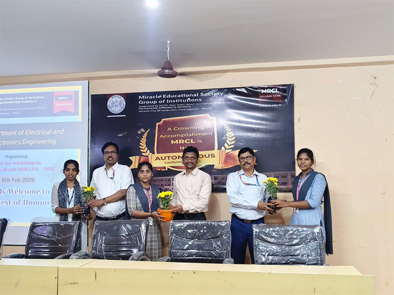 MES MATLAB and Simulink Skill Development Workshop 2026